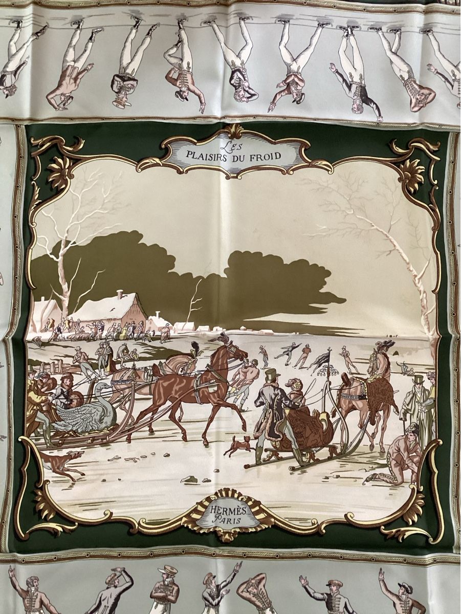 Hermès Foulards, Tücher & Schals: Hermés Paris, Seidenfoulard  – Gebraucht aus Salenstein von Esprit57 1