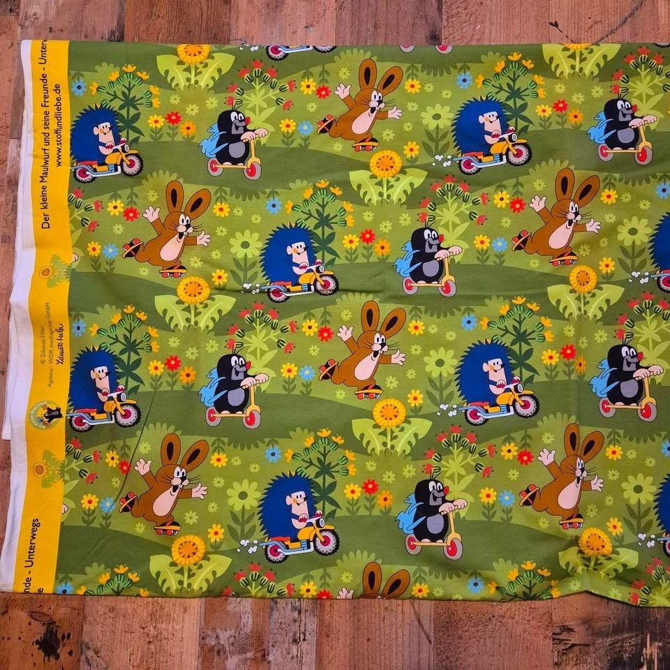 Liebe Maulwurf Stoff Jersey Jersey Stoff Pauli Maulwurf Maulwurf