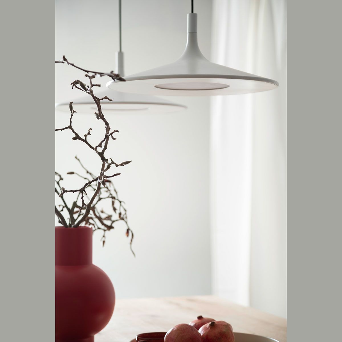 Lampadari & plafoniere: LED Pendelleuchte, Weiss, 45 cm Ø – Nuovo (secondo la descrizione) da Kreuzlingen venduto da Smart-Light 6