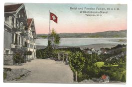 Walzenhausen - Brand (AR) Hotel Pension Falken - Lachen 1913