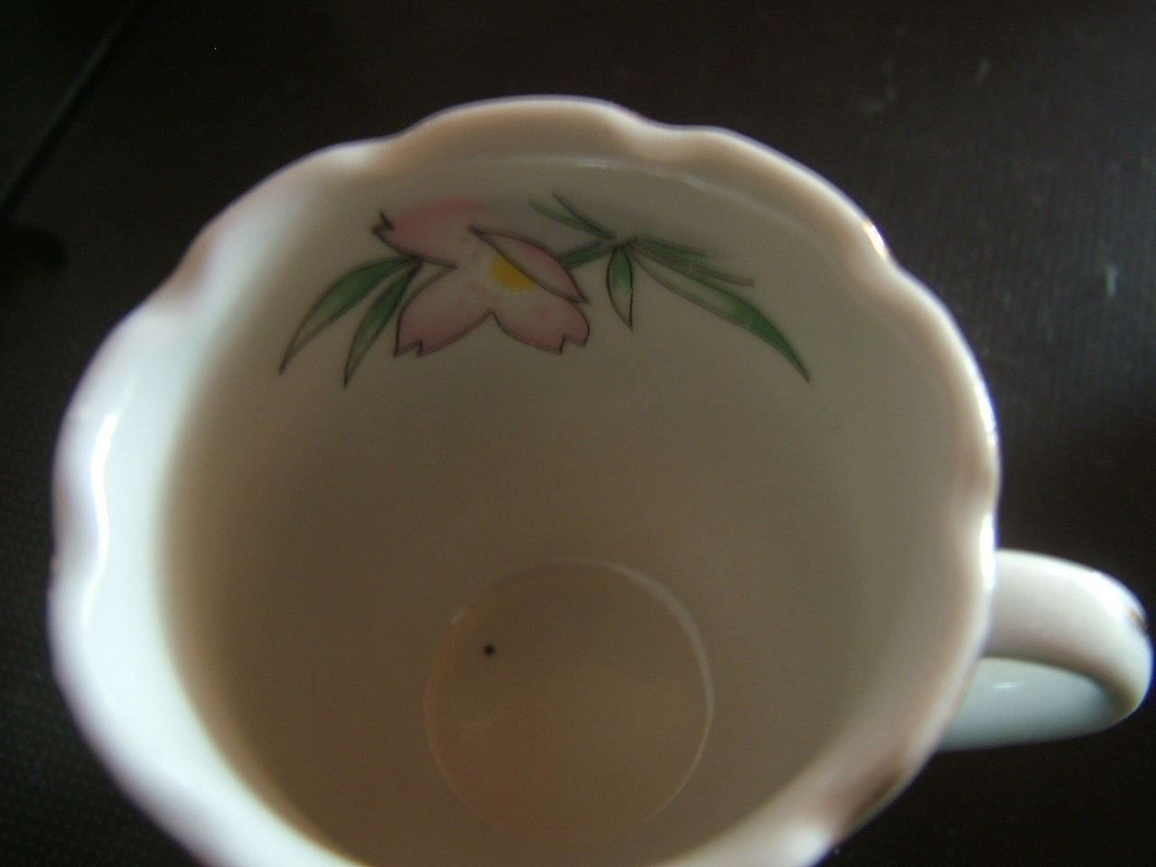 Tazze: 4 Espressotassen mit Blumen / Goldrand %% – Usato da Nunningen venduto da Ave51 4