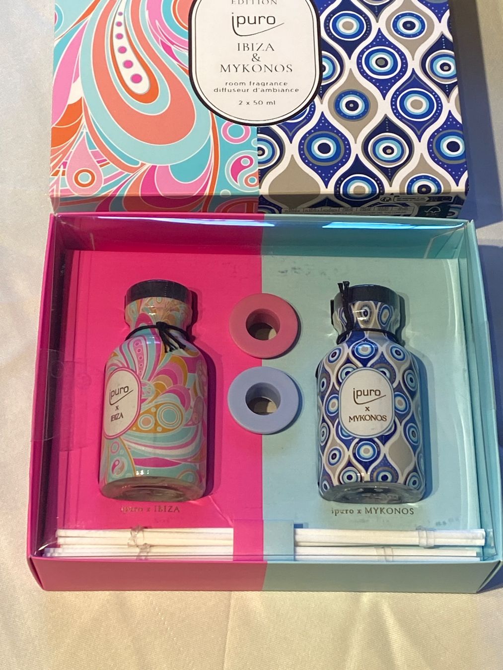 Ipuro Spray per ambienti: DUFTSET-GESCHENKSET IBIZA – Nuovo e nell'imballaggio originale da Meienried venduto da ManuelaBoutique 1