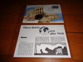 Münzbrief Monaco