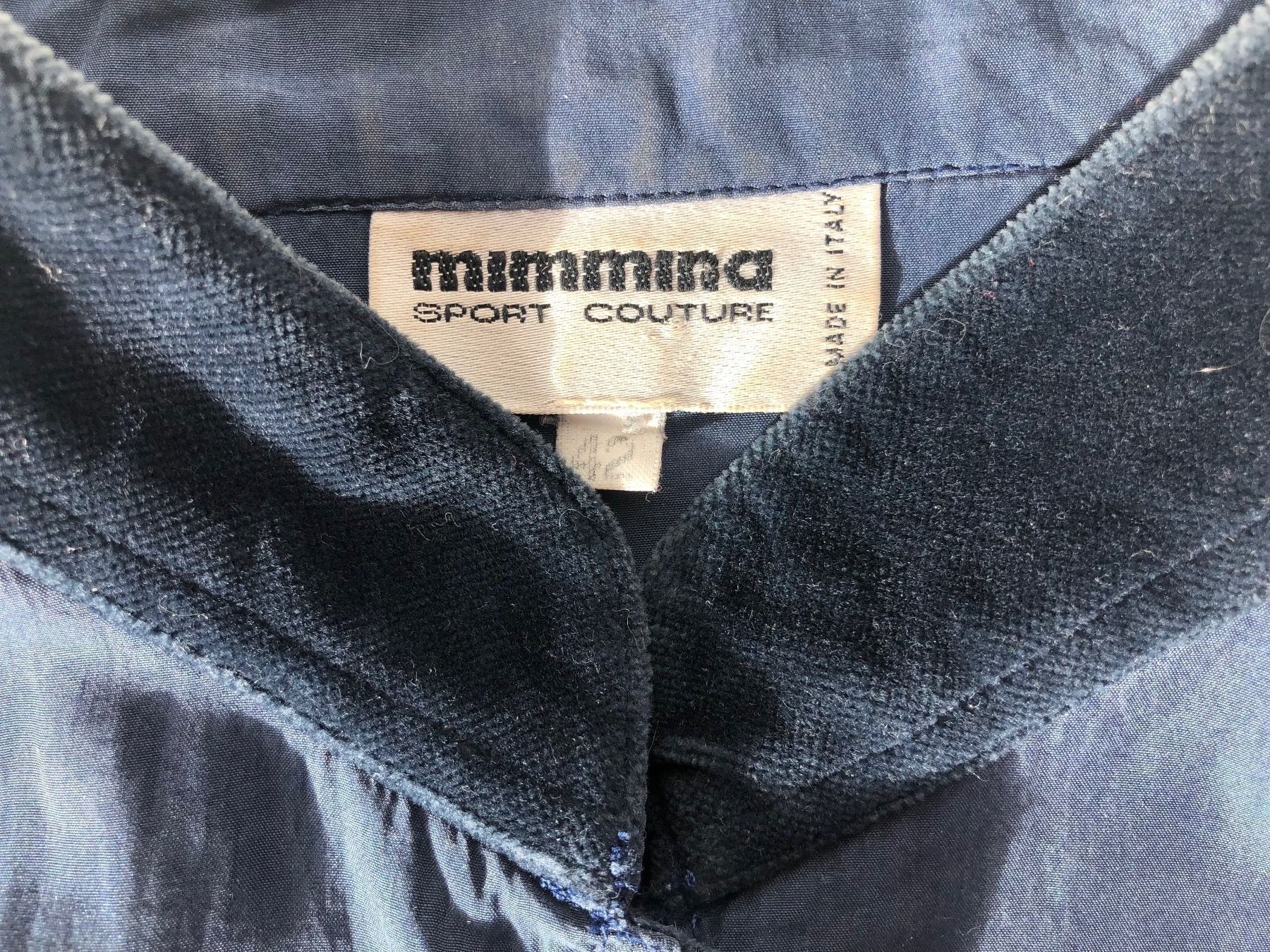 Camicette: Blouse en soie bleu marine – Usato da Dotzigen venduto da SecondHandGems 6