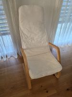 Relaxsessel IKEA mit Auflage helle Farbe guter Zustand