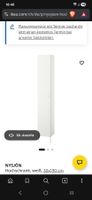 IKEA NYSJÖN Hochschrank weiss 30x190cm guter Zustand
