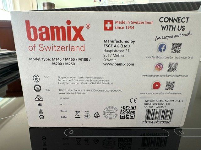Bamix Elettrodomestici da cucina: Bamix mono neu – Nuovo e nell'imballaggio originale da Pfäffikon zh venduto da sambalina 2