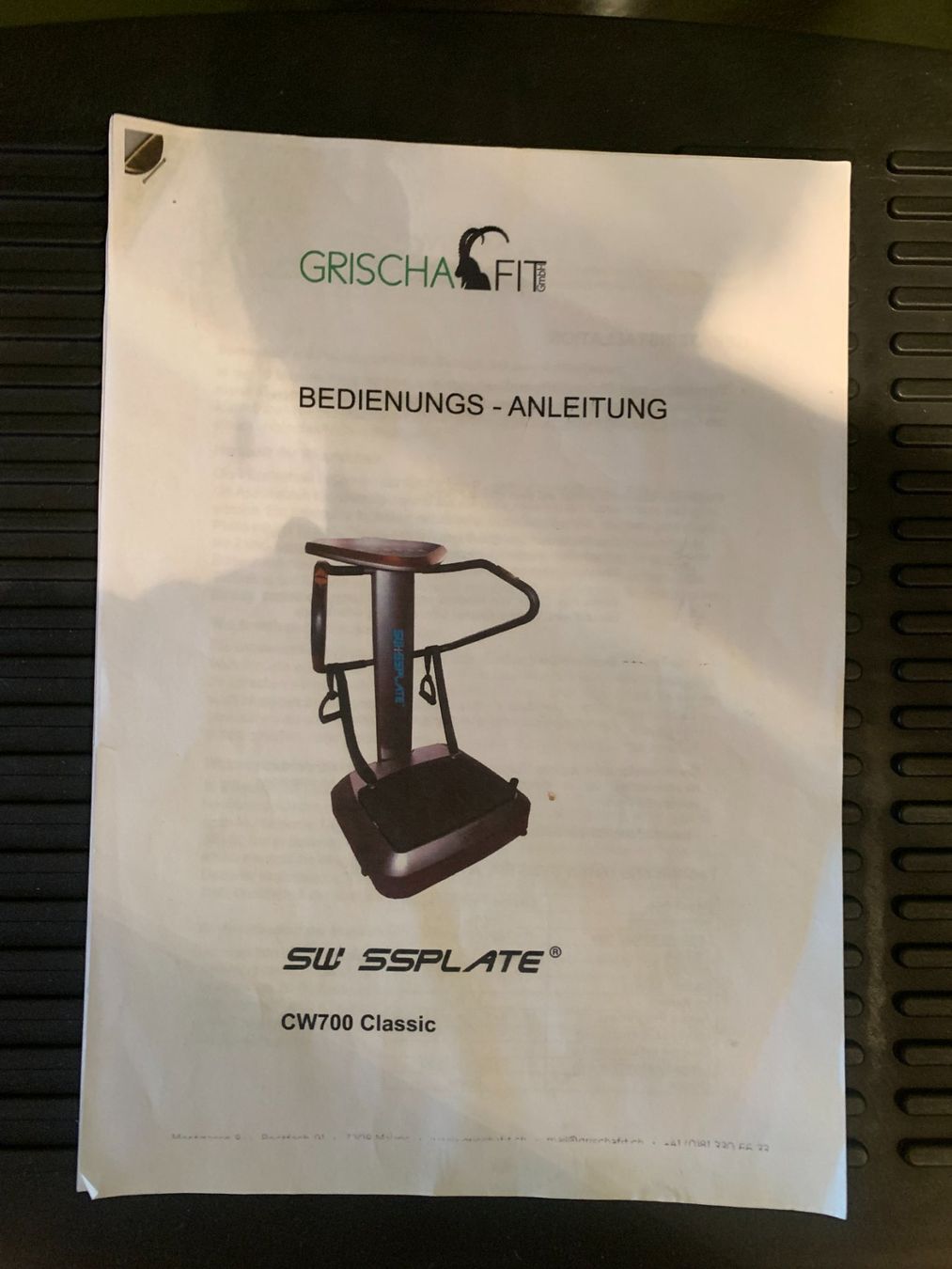 Swissplate Hometrainer: SWISSPLATE  CW700 Classic – Usato da Azmoos venduto da Verwir64 2