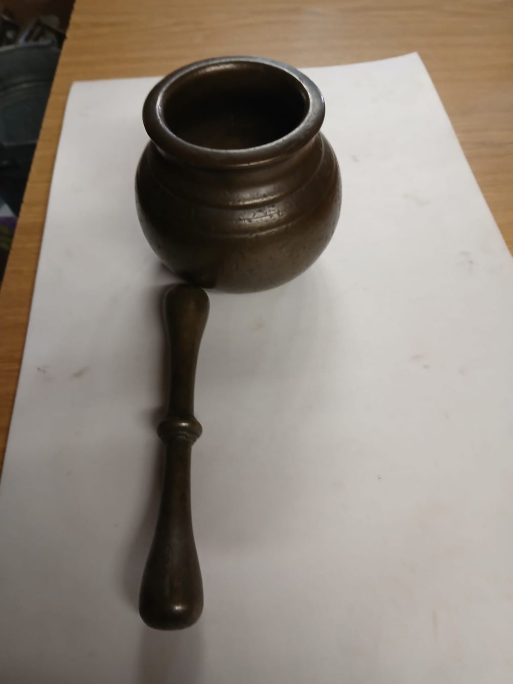 Altro per cucinare: Messing Mörser 4,6 kg – Usato da Obfelden venduto da Buddha24 1