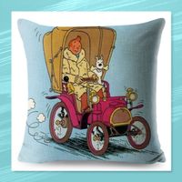 NEU: Tim und Struppi Tintin Kissenbezug kein comic Magazin