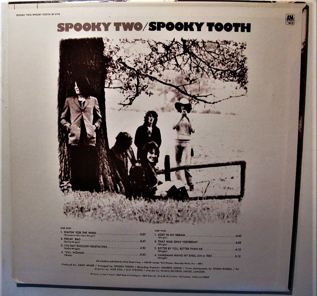 Dischi in vinile: SPOOKY TOOTH "Spooky Two" RARE FIRST PRESS LP IN VG++/EX!!! – Usato da Monthey venduto da Pingmub 2