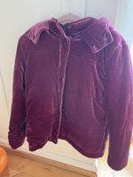 Samt Jacke