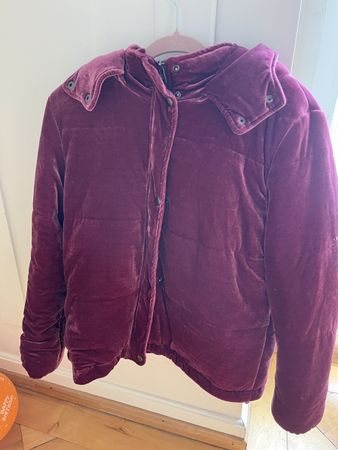 Samt Jacke
