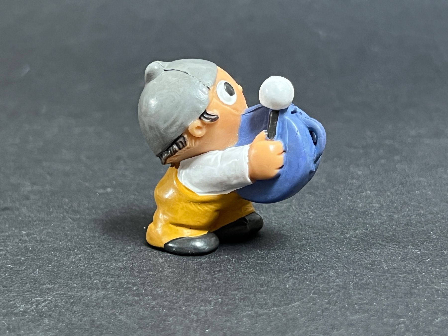 Bullyland Statuette: Mainzelmännchen Anton ZDF 1977 – Usato da Ennetbaden venduto da mapa05 4