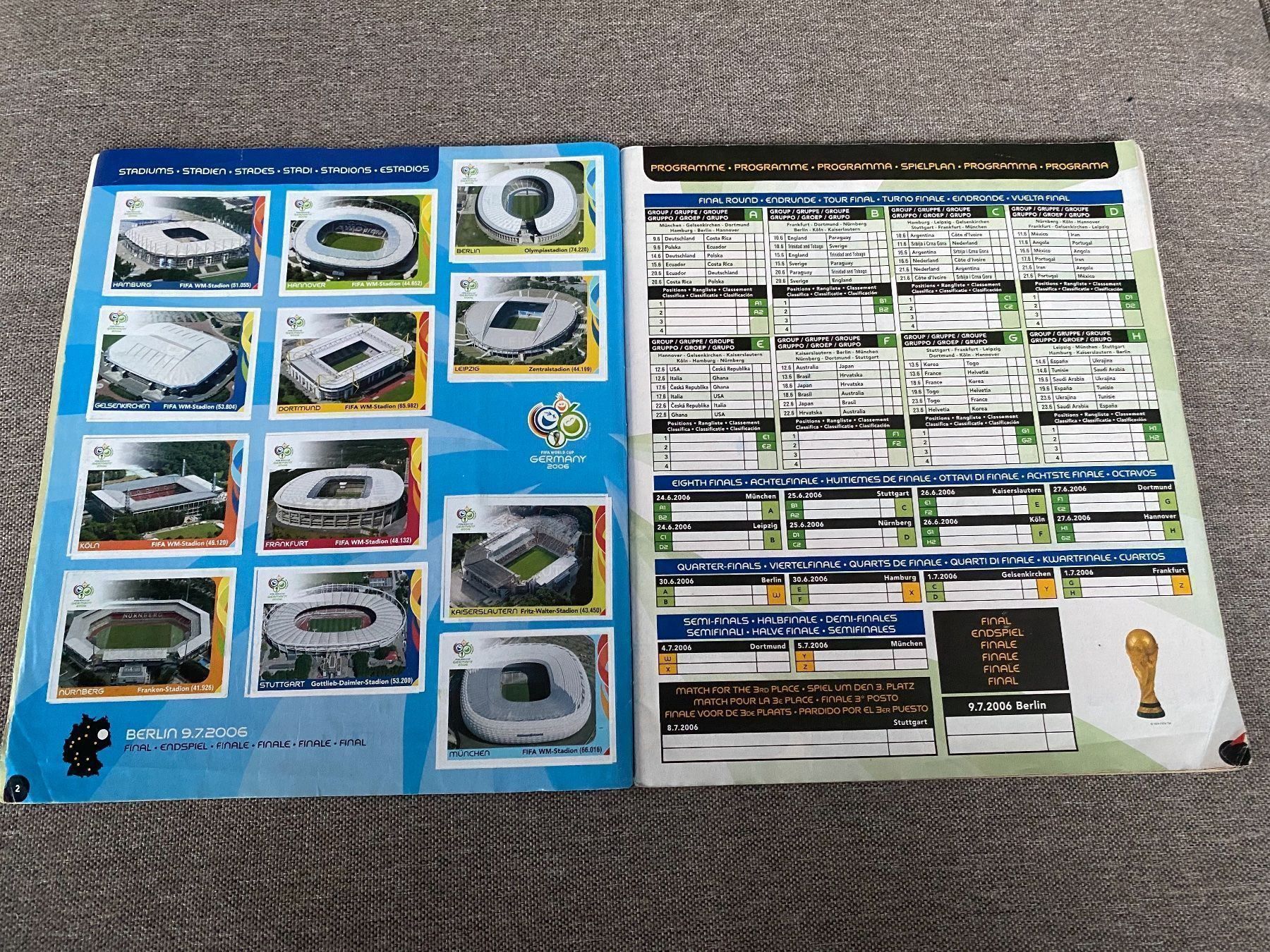 Panini Album: Panini WM-Album 2006 Komplett – Usato da Interlaken venduto da p-real 1
