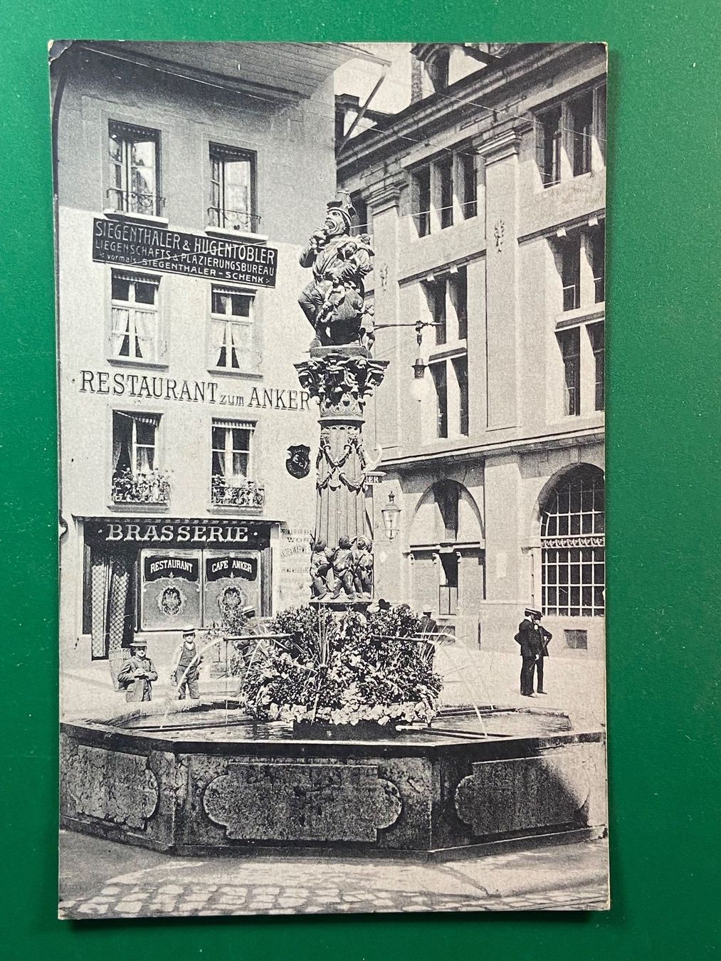 Ansichtskarten: Bern, Kindlifresserbrunnen – Gebraucht aus Steg VS von danwer74