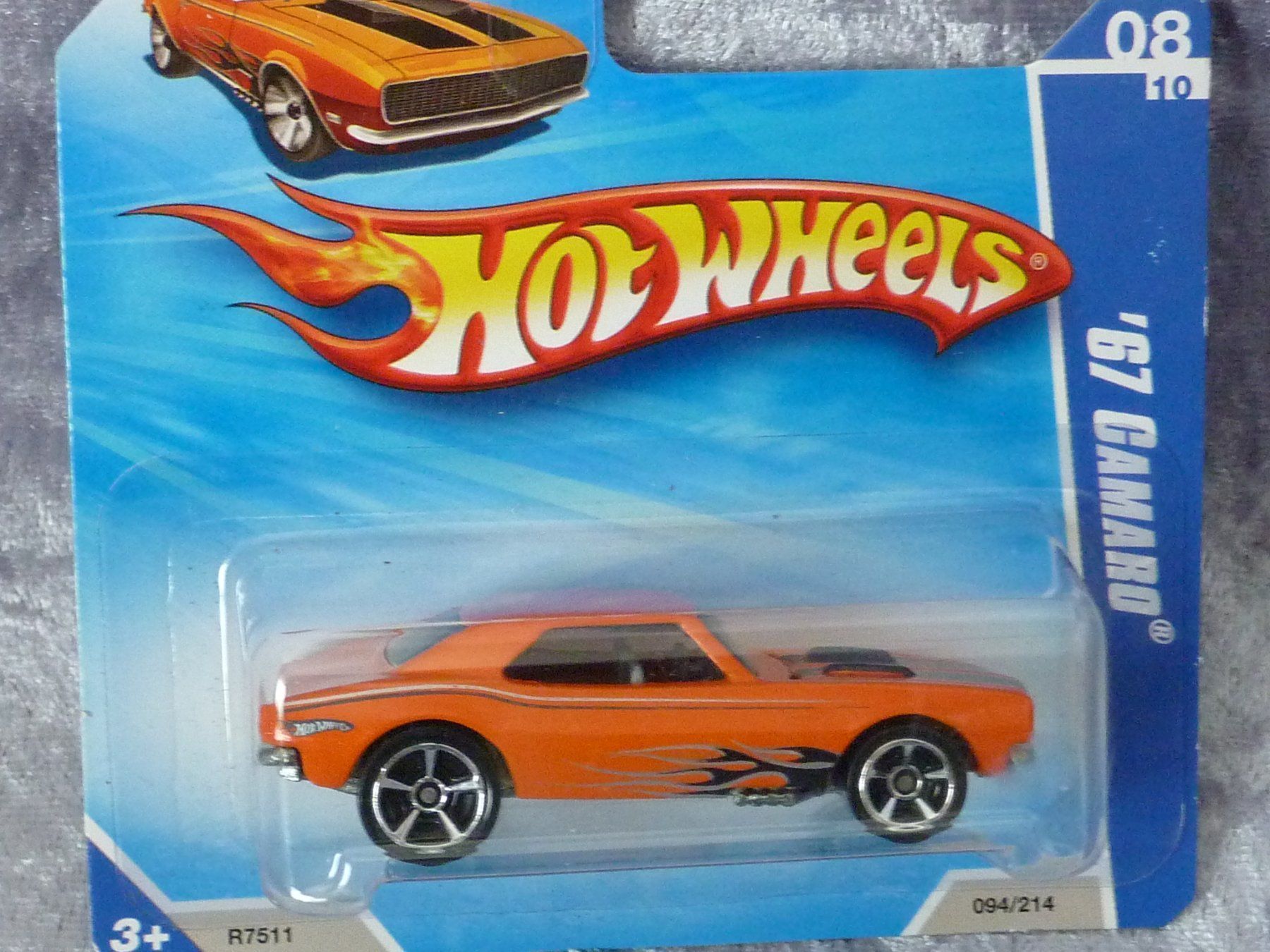 Hot Wheels Modellini d'auto: Chevy Camaro1967  1:64 – Nuovo e nell'imballaggio originale da Dürrenäsch venduto da modellautos4you 1