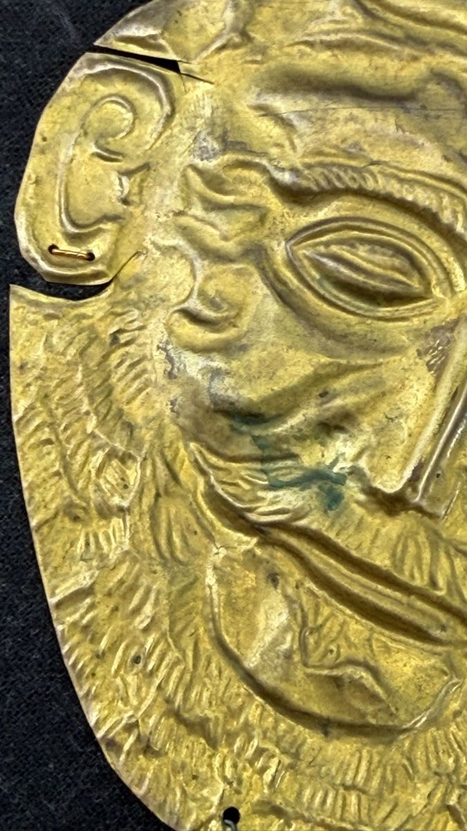 Maschere: Goldmaske des Agamemnon – Usato da Riedholz venduto da Frettchen63 2