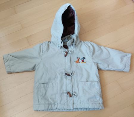Dickere Übergangsjacke Gr. 80 Mickey Mouse von H&M