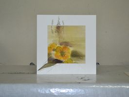 30x30 Aquarell-Seide