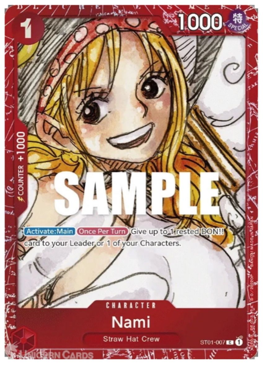 Bandai Carte collezionabili: Nami film red collection englisch – Nuovo (secondo la descrizione) da Therwil venduto da TCGcave