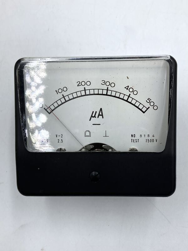 Monacor Messen: MONACOR | Mikro Ampere Meter | Model V-2 – Neu (gemäss Beschreibung) aus Wittenbach von Restwert_St-Gallen