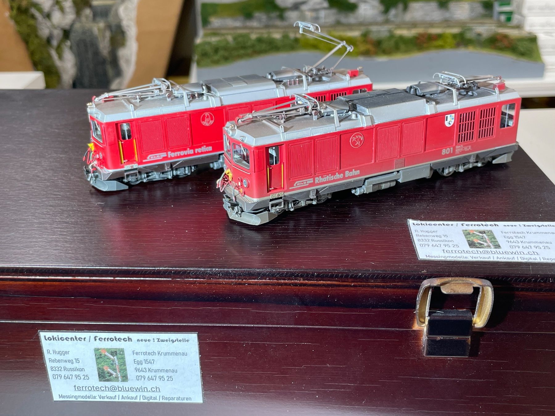 Ferro-suisse Modellini di ferrovie: Ferro Suisse, Bernina Set - C – Nuovo (secondo la descrizione) da Krummenau venduto da ferrotech 6