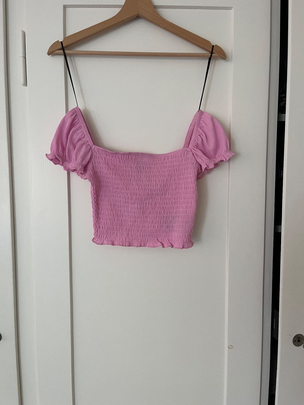 H&M Top: pinkes Carmen - Top – Usato da Zürich venduto da ale_t
