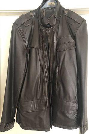 Dolce & Gabbana Lederjacke, XL