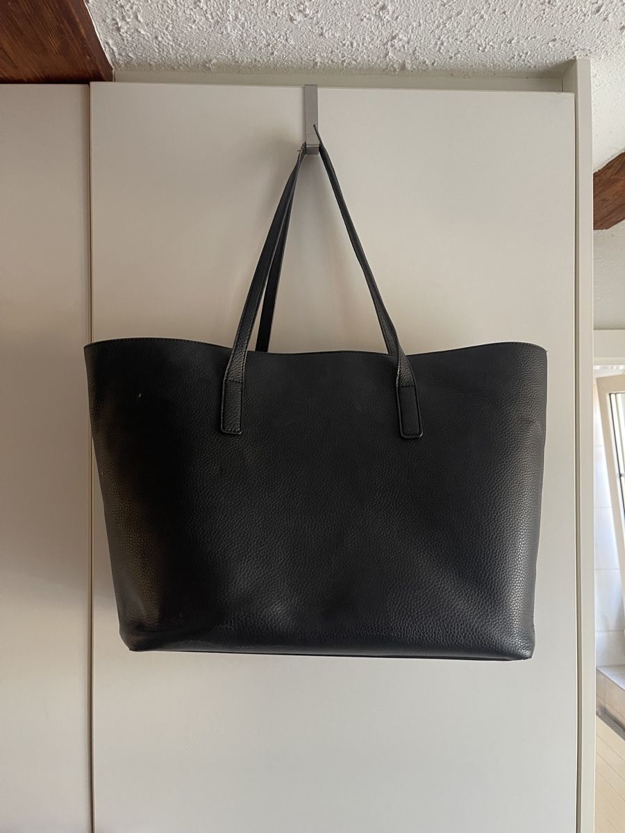 Borse da donna: Elegante schwarze Ledertasche – Usato da Arni AG venduto da belfidi