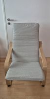 Ikea POÄNG Chair, Light Wood Frame, Ready for Cushions!