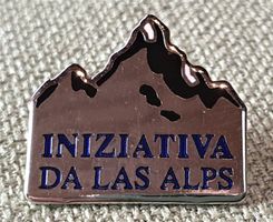E977 - Pin Iniziativa Da las Alps Suisse