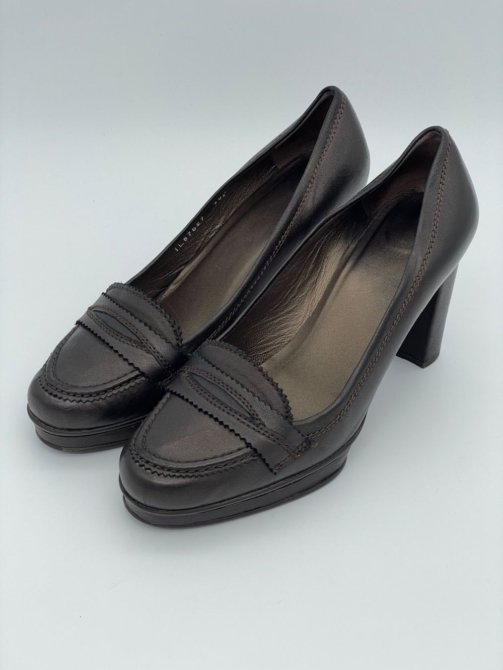 Stuart Weitzman Scarpe da donna: Stuart Weitzman Style Platform Plateau Pump EU 38.5 Braun – Usato da Zürich venduto da shoe_shop 2