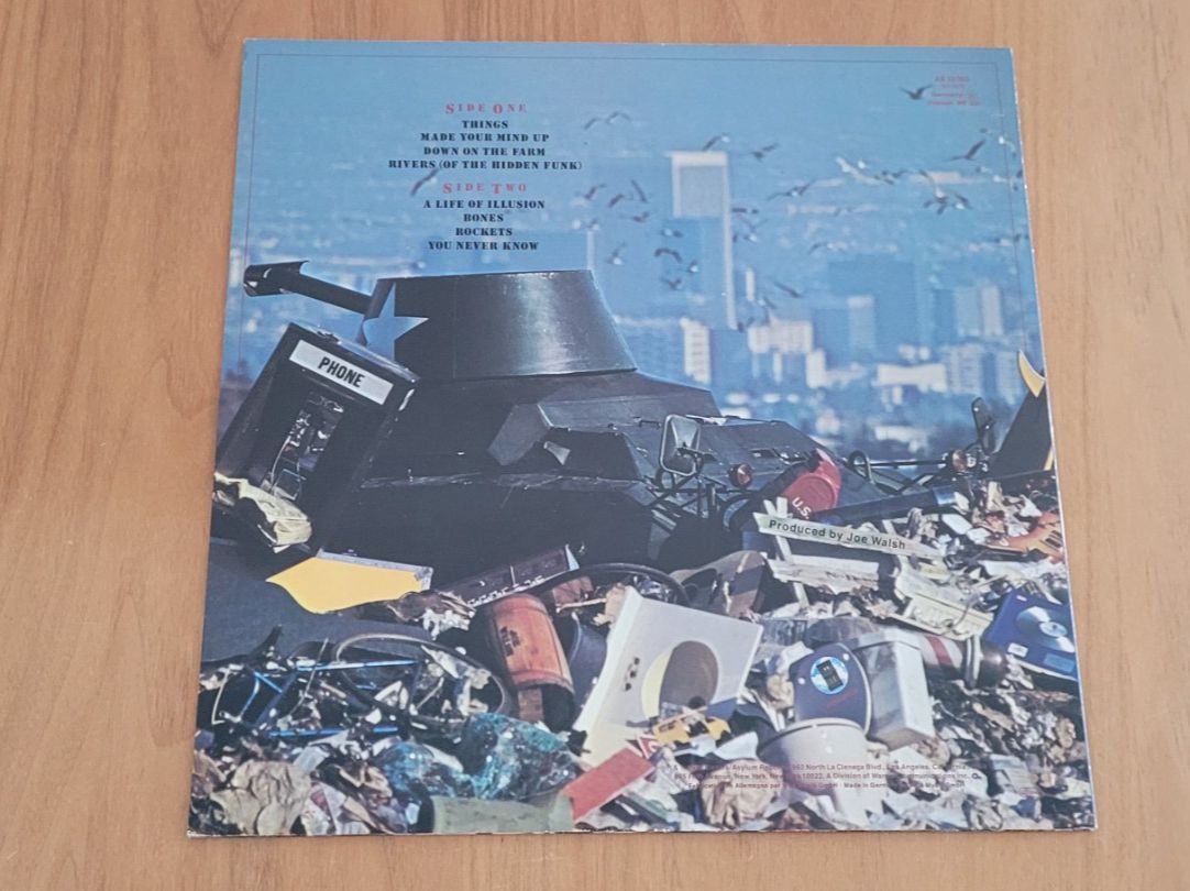 Vinyles: LP  Joe Walsh – D'occasion à Martigny par MZ-67 1