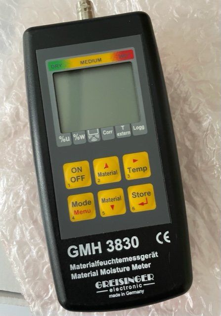 Misurare: Handmessgerät Materialfeuchte- und Temperatur GMH3830 – Nuovo (secondo la descrizione) da Au ZH venduto da Jaggy4