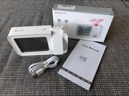 TedGem LCD-Projektionswecker – Deckenprojektion & Temperatur