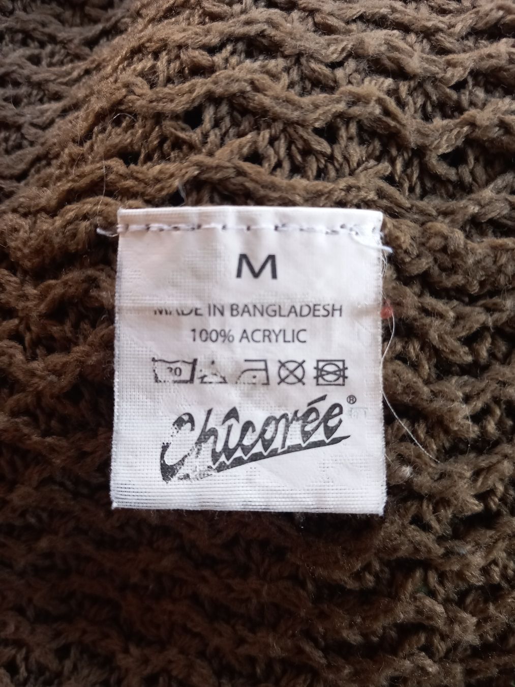 Pullover & Sweatshirts: Pull vert kaki en maille Taille M – Gebraucht aus Faoug von per_kp6r 3