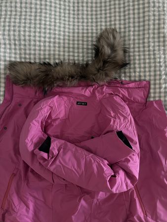 Jet Set Skijacke mit abnehmbarem Pelz