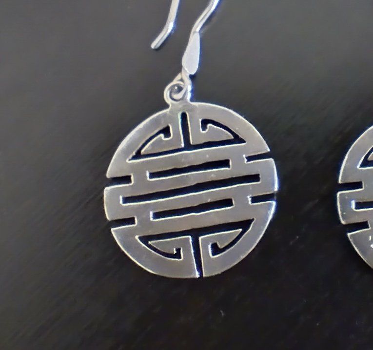 Orecchini pendenti & Orecchini a lobo: OHRRINGE SILBER 925 MIT ORNAMENT – Usato da Romanshorn venduto da BoutiqueA 1