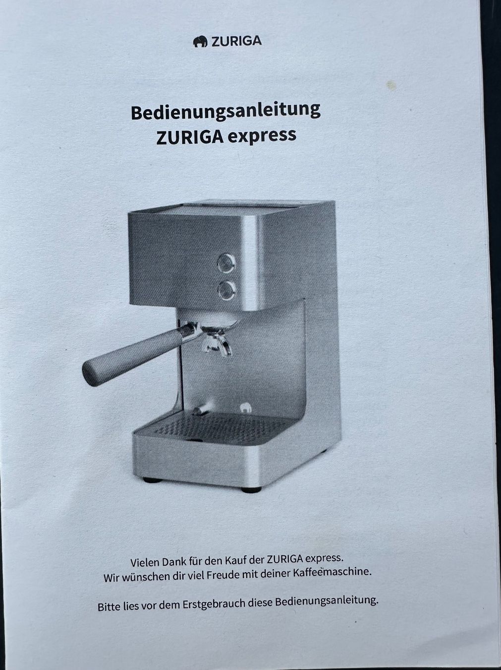 Zuriga Macchine per caffè & Macchine per espresso: Kaffeemaschine ZURIGA express – Usato da Ftan venduto da Titelseite 7