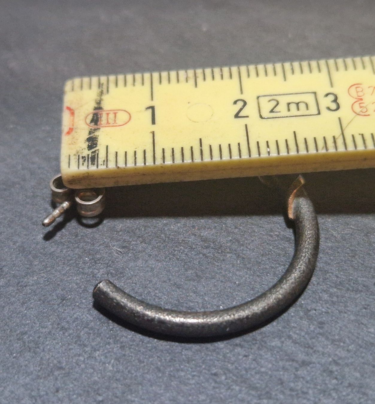 Ohrringe & -stecker: Auffällige Bicolor-Creolen – Gebraucht aus Winterthur von Sadega 4