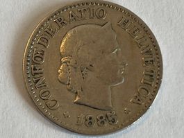 Pièce de 10 centimes  1885