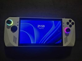 Rog strix ally mit Dokingstation und Panzerglas