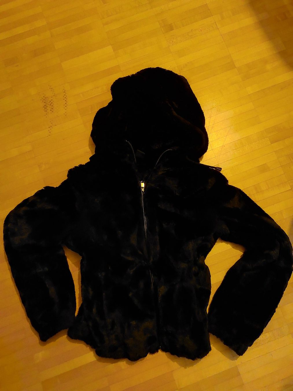 Zebra Giacche: Black teddy jacket size XS – Usato da Zürich venduto da zuz_9qry