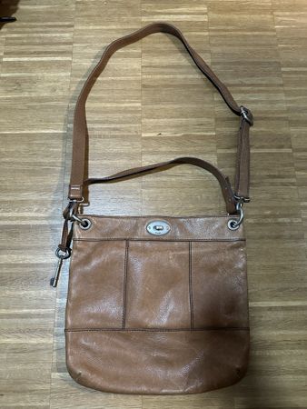 Fossil Crossbody Braun guter Zustand!