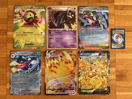 6x XXL Promo Pokemon Karten in En 
