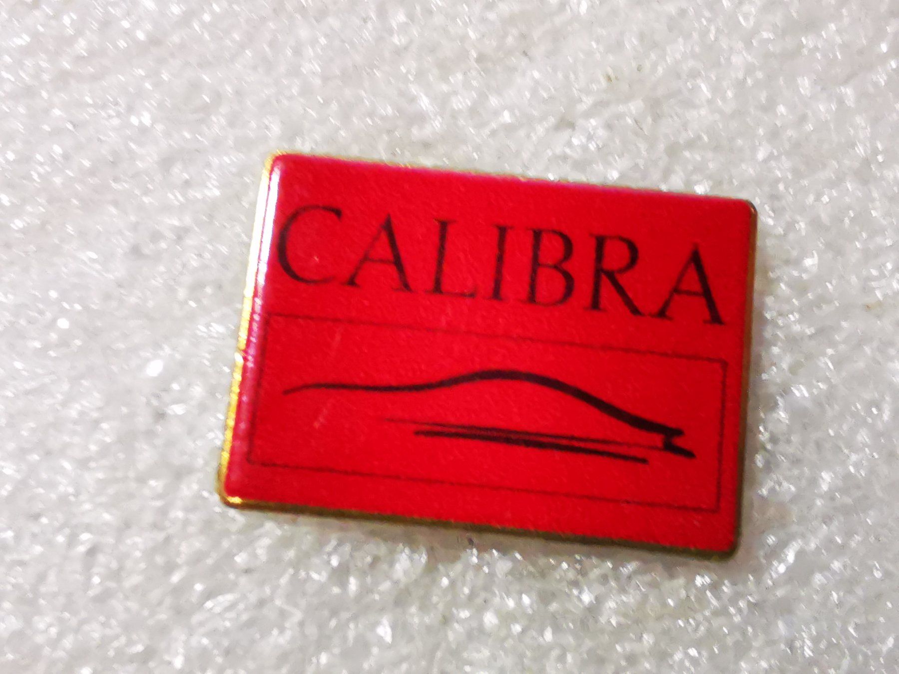 Placchette & Badge: Ansteckpin 192: Calibra – Usato da Oppligen venduto da Pin-Fall-Shop