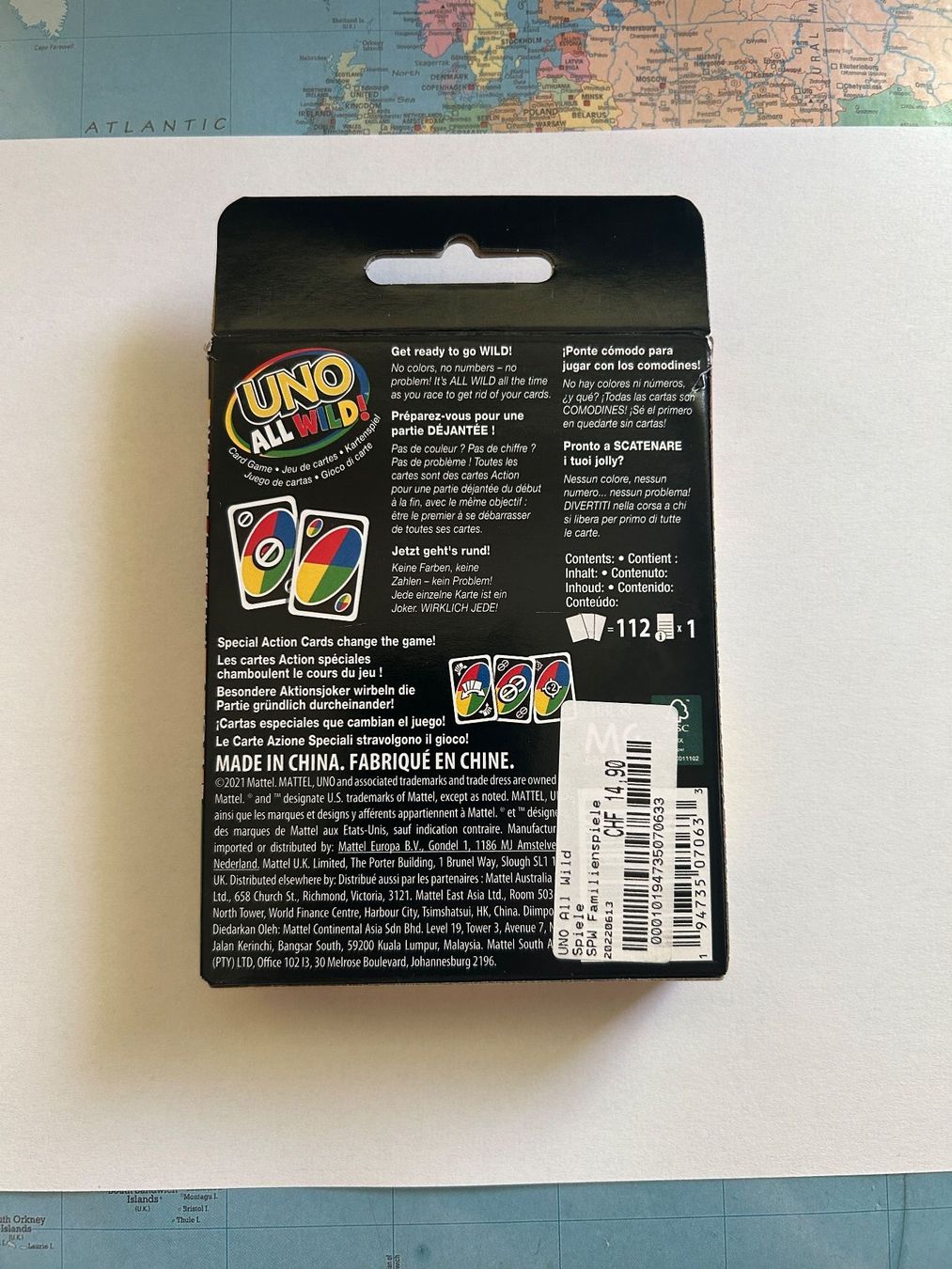 Mattel Spiele: Uno all wild – Neu (gemäss Beschreibung) aus Mürren von Alex03 1