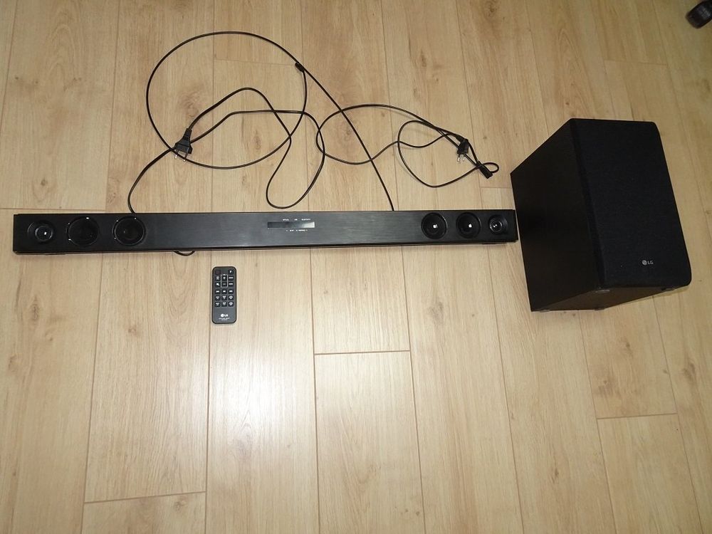 LG Wireless Sound Bar SJ3, Wireless Active Subwoofer SPJ4BW Kaufen