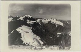 GL 25 Foot-AK Blick vom Hausstock Tödi Claridenstock 1919